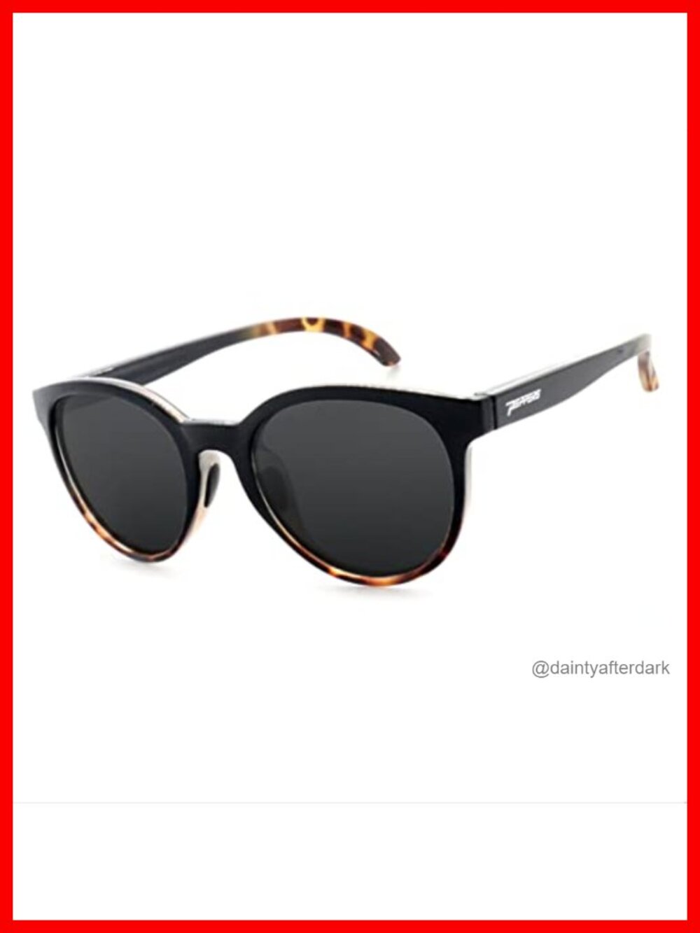 Polarized Round Sunglasses Lightweight UV Protection Floating Frame